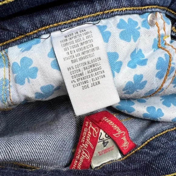 Lucky Brand ZOE Jeans Flair Leg Low Rise 4/27 - Picture 4 of 8